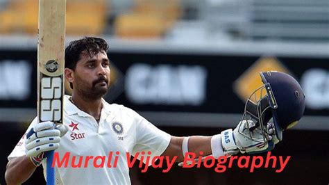 murali vijay career information