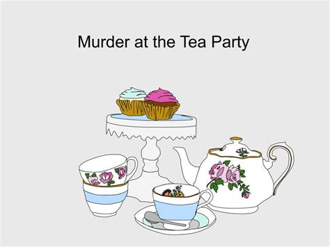 murder mystery tea party