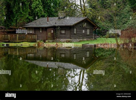 The cabin across the pond In Murdo Frazer Park today. Flickr