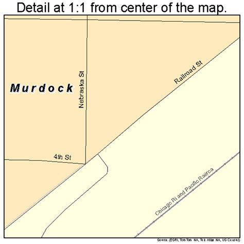 Murdock Nebraska Map