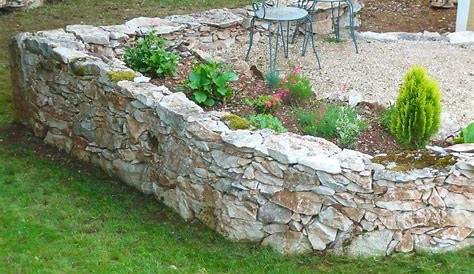 Murets en pierres sèches Dry stone wall Jardin