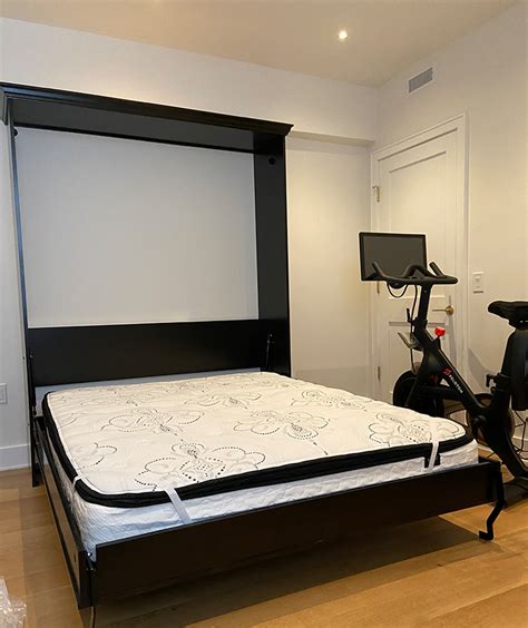 Murphy Bed Peloton Room