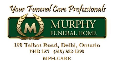 murphy funeral home ontario ny obits