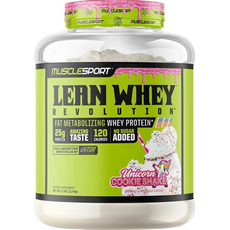 Muscle Sport Musclesport Lean Whey Revolution 908g Strawberry Creme