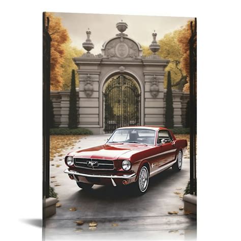 muscle car posters for boys room