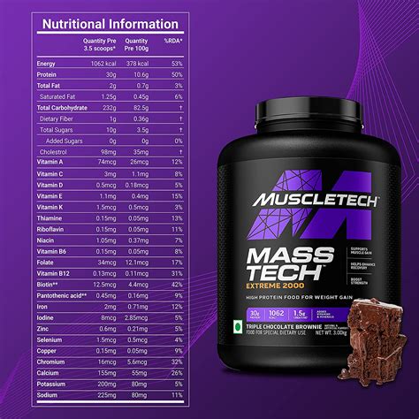 muscletech mass gainer 12 lbs