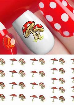Mushroom Nail Stickers: A Trendy And Fun Way To Spice Up Your Nails