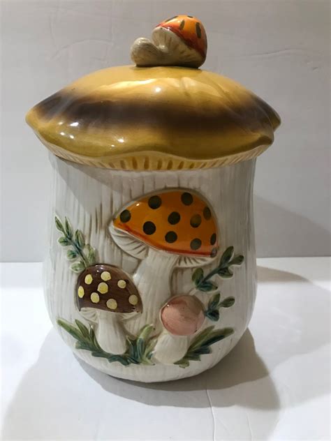Mushroom Cookie Jar