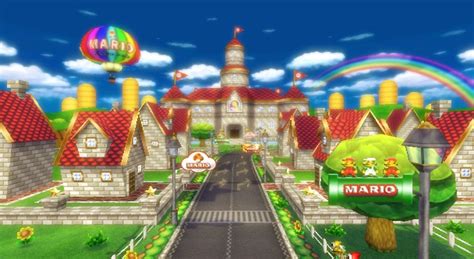 mushroom kingdom mario kart