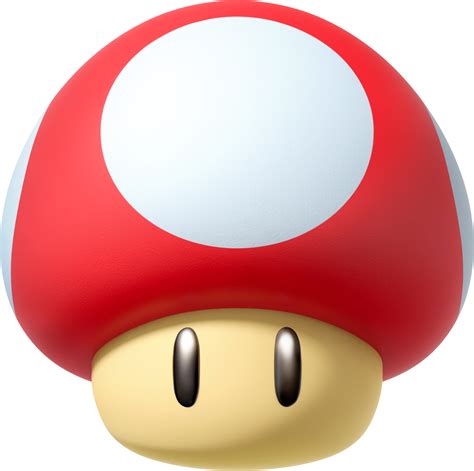 Mushroom Mario Transparent