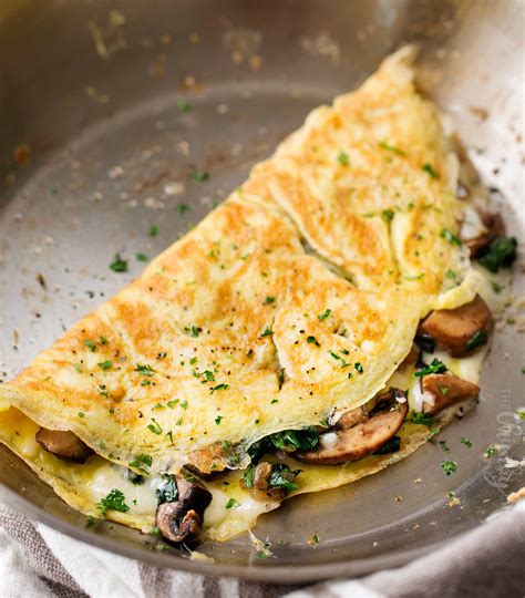 mushroom omelette recipe easy