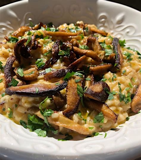 mushroom risotto food network