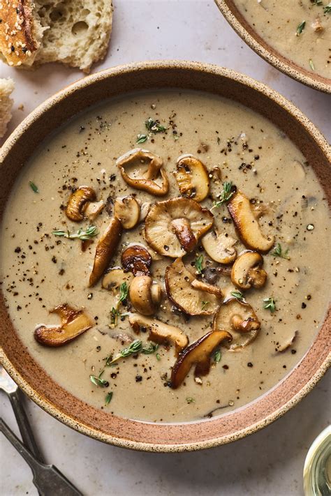mushroom soup recipes easy healthy
