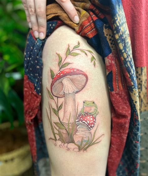 Mushroom Tattoos Designs
