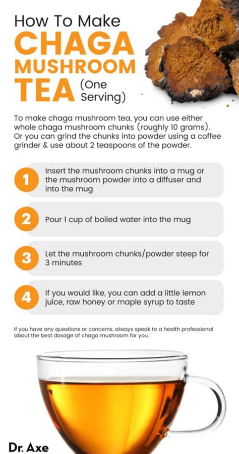 mushroom tea benefits and side effects