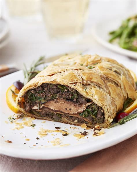 mushroom wellington recipe uk