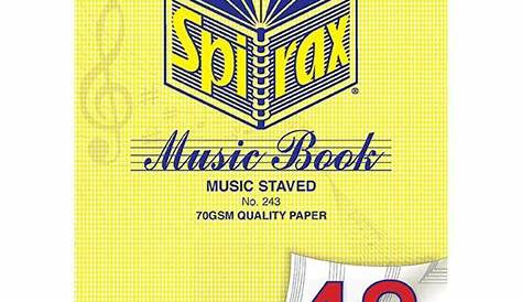 Music Book Feint And Staved 96 Page & Tudor The School Locker