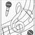music printable coloring pages