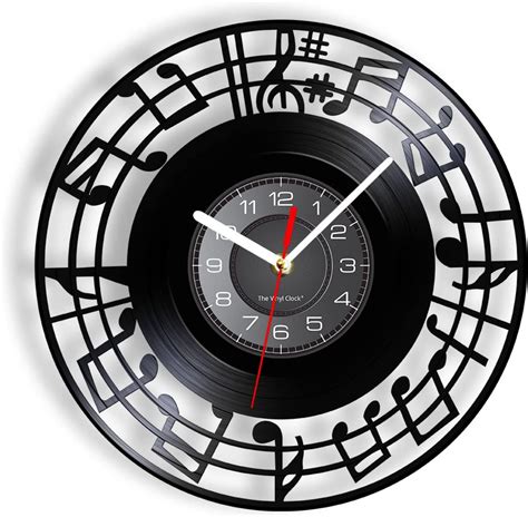 Music Clock Wall