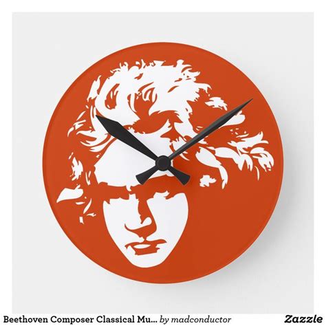 Music Composer Wall Clock