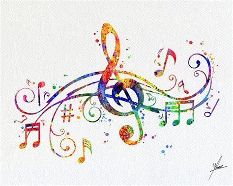 Music Note Art