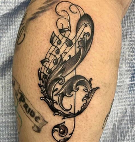 Music Note Tattoo Guy