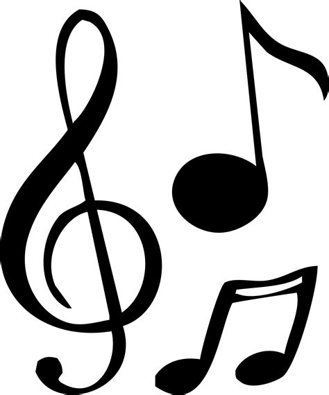 music notes clipart small
