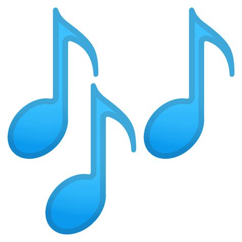 music notes emoji copy