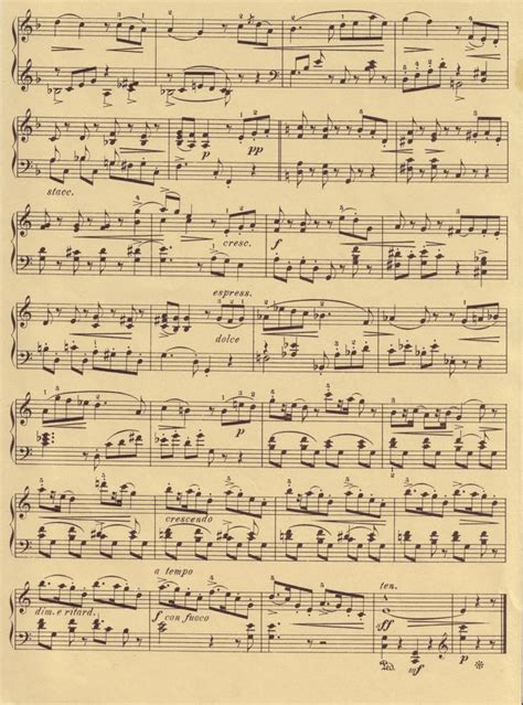 Music Notes On Paper