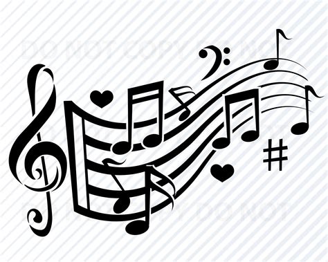 music notes svg file