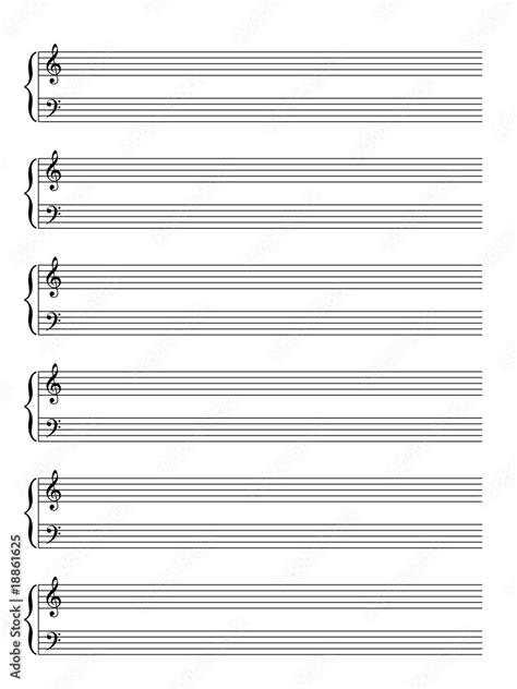 Music Scale Blank