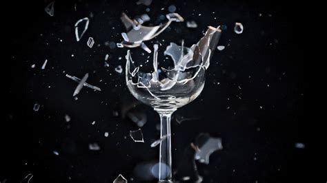 Music shatter glass