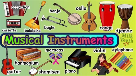 Musical Instruments In Origin