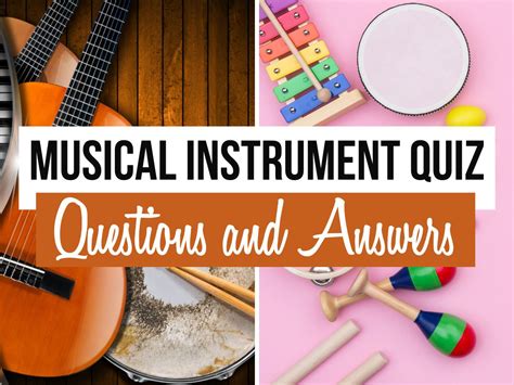Musical Instruments Quiz Questions And Answers
