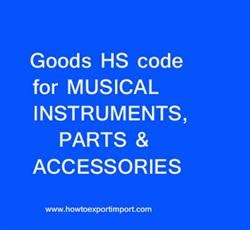Musical Keyboard Instrument Hs Code