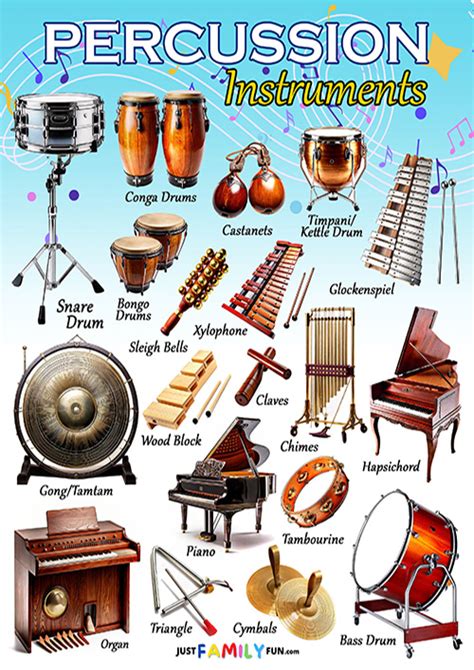 Musical Percussion Instruments List