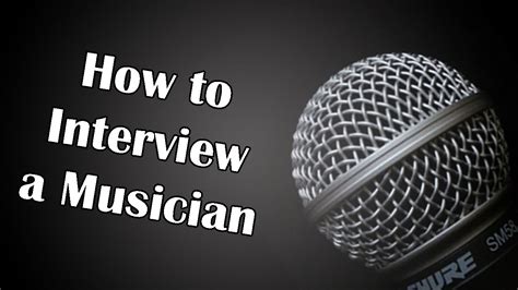 Music Artist Interview Questions aka suna nosa sorihebi