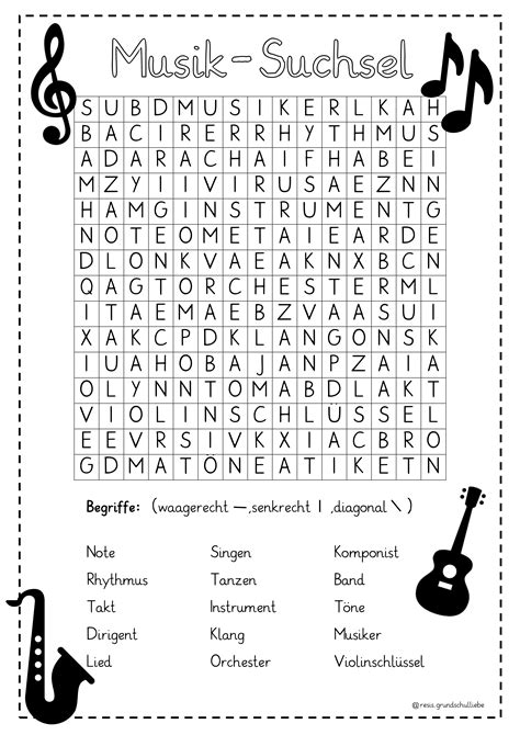 Musik in der Grundschule, Notenwerte/ Rhythmus Grundschule, Musik Grundschule