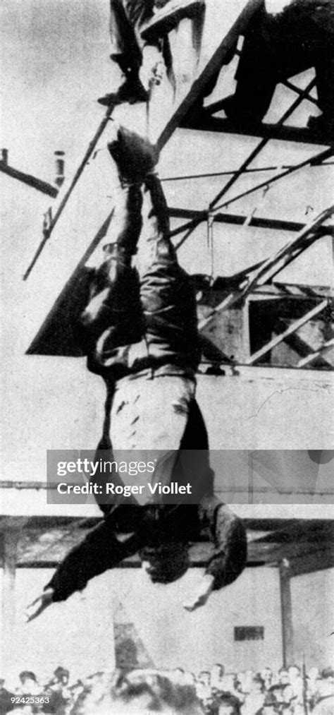 mussolini death image