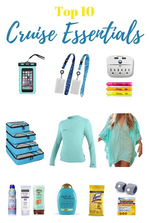 38 Gift Ideas for People Who Love to Cruise Cruise essentials, Cruise