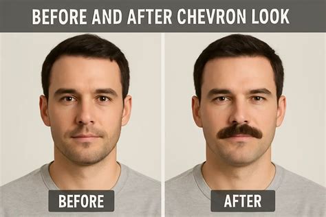 Mustache Styles Chevron