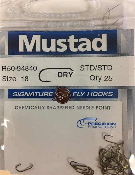 Mustad Dry Fly Hooks