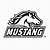 mustang horse logo