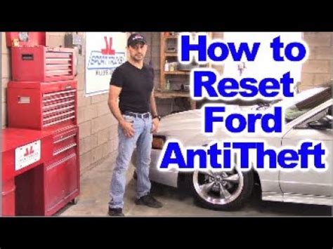 mustang anti theft reset