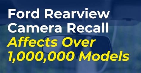 mustang camera recall