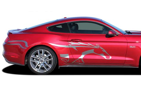 mustang car decals and graphics