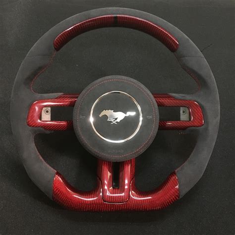 mustang custom steering wheel