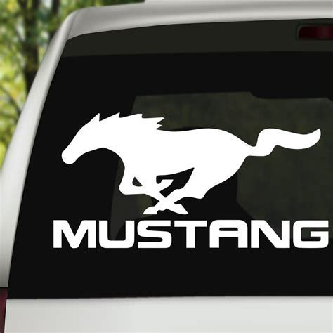 mustang decals and stickers