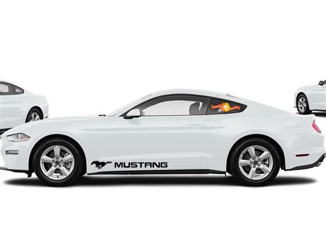 mustang decals for sides