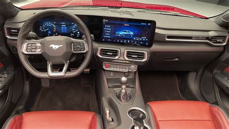 mustang gt 2024 interior